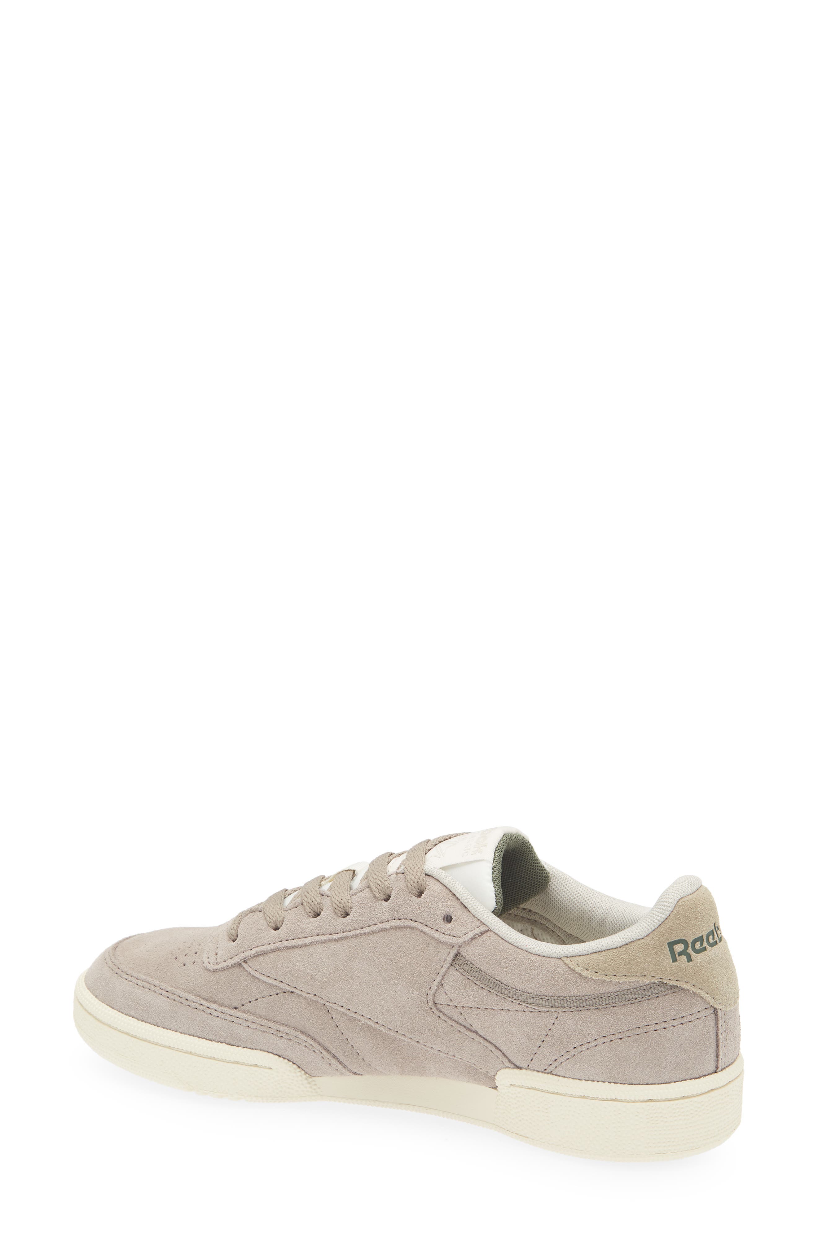 Club C 85 Sneaker, Alternate, color, GRITTY GREY/ BEIGE/ GREEN