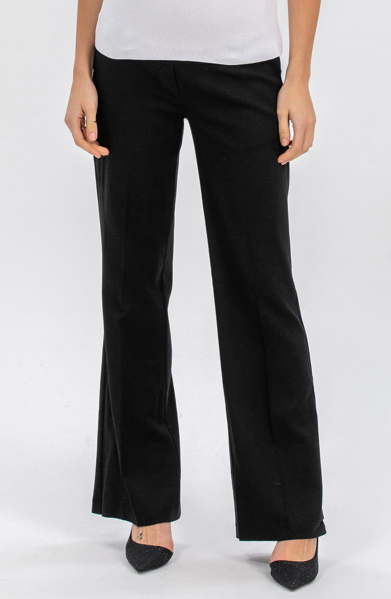 PIETRO BRUNELLI MATERNITY Flare Leg Maternity Pants, Main, color, 