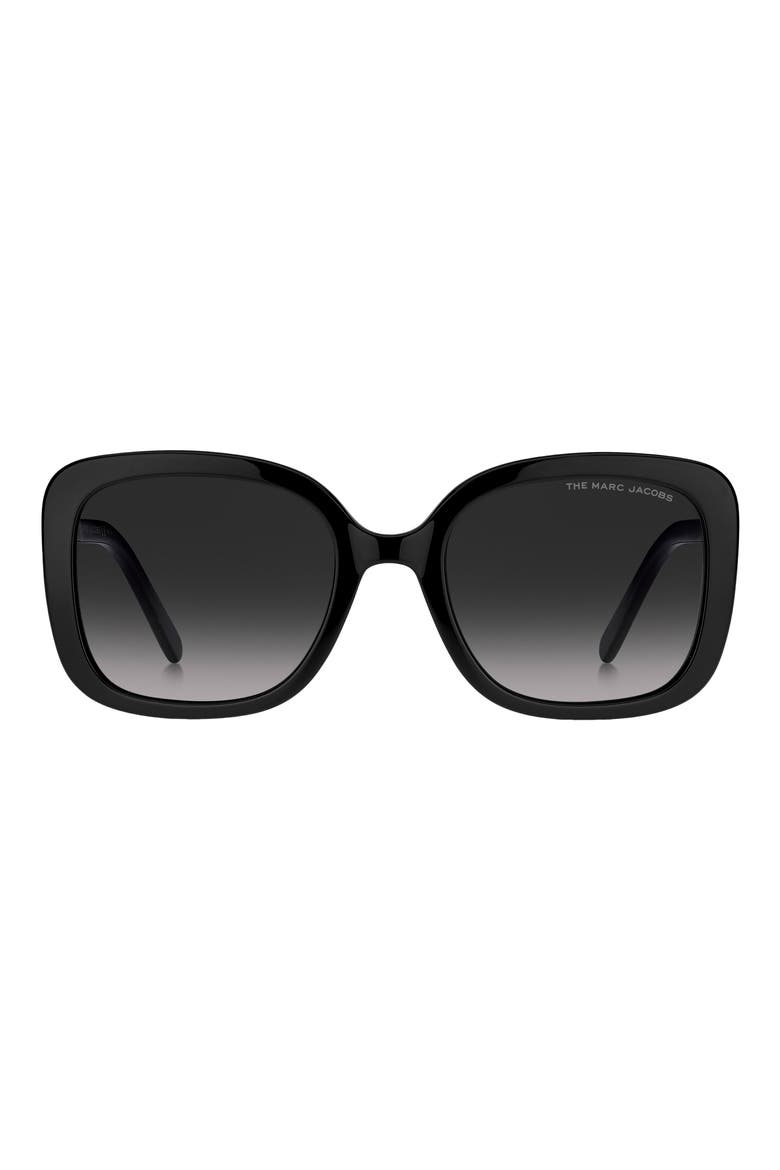 54mm Gradient Square Sunglasses, Main, color, 0807-9O