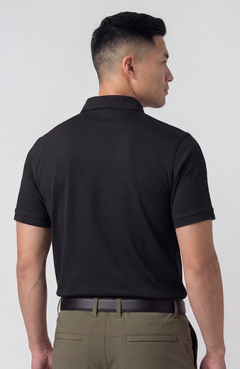 Jack Archer Clubhouse Pique Polo, Alternate, color, True Black