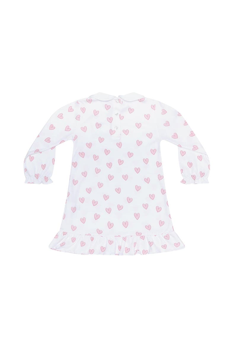 Nellapima Pink Heart Print Long Sleeve Playtime - Toddler & Little Kid, Alternate, color, Pink
