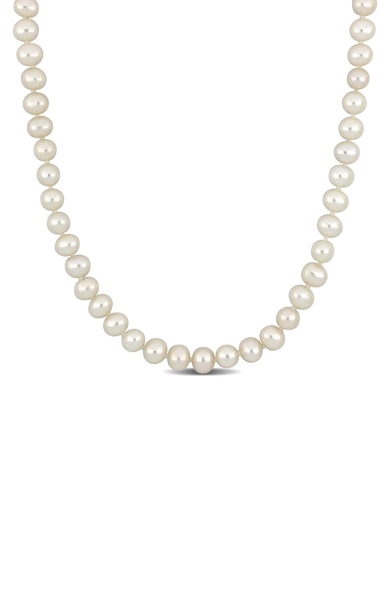 DELMAR Cultured Pearl Necklace, 5–5.5mm