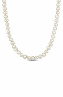 Cultured Pearl Necklace, 5–5.5mm