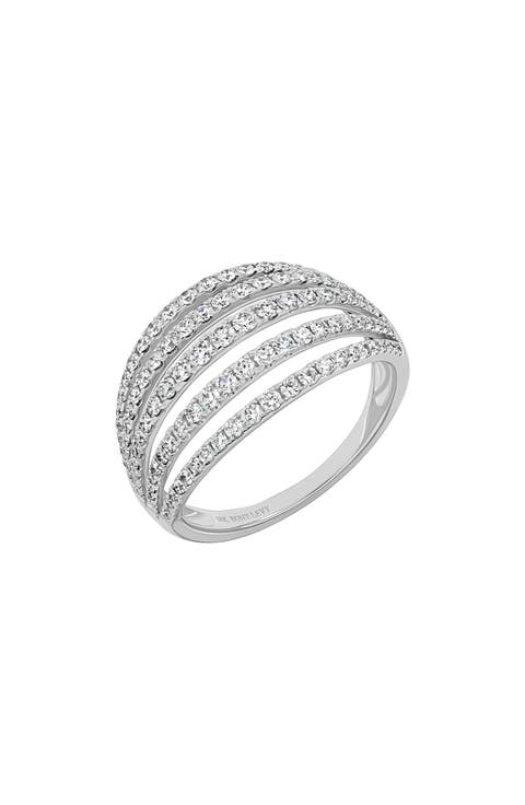 Diamond Wide Ring