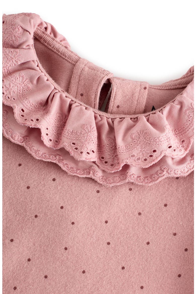 Kids' 3-Pack Assorted Cotton Ruffle Tops, Alternate, color, PINK