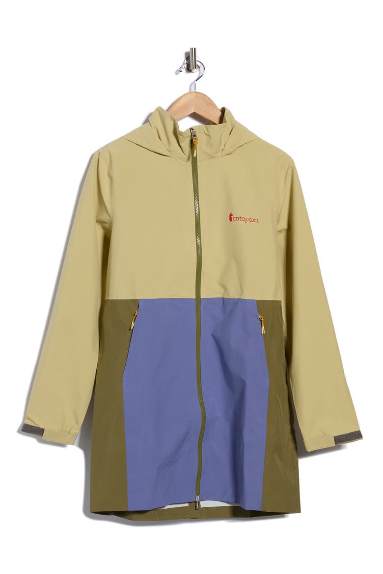 Cielo Waterproof Trench Coat, Main, color, GRAIN AND BLUE SMOKE