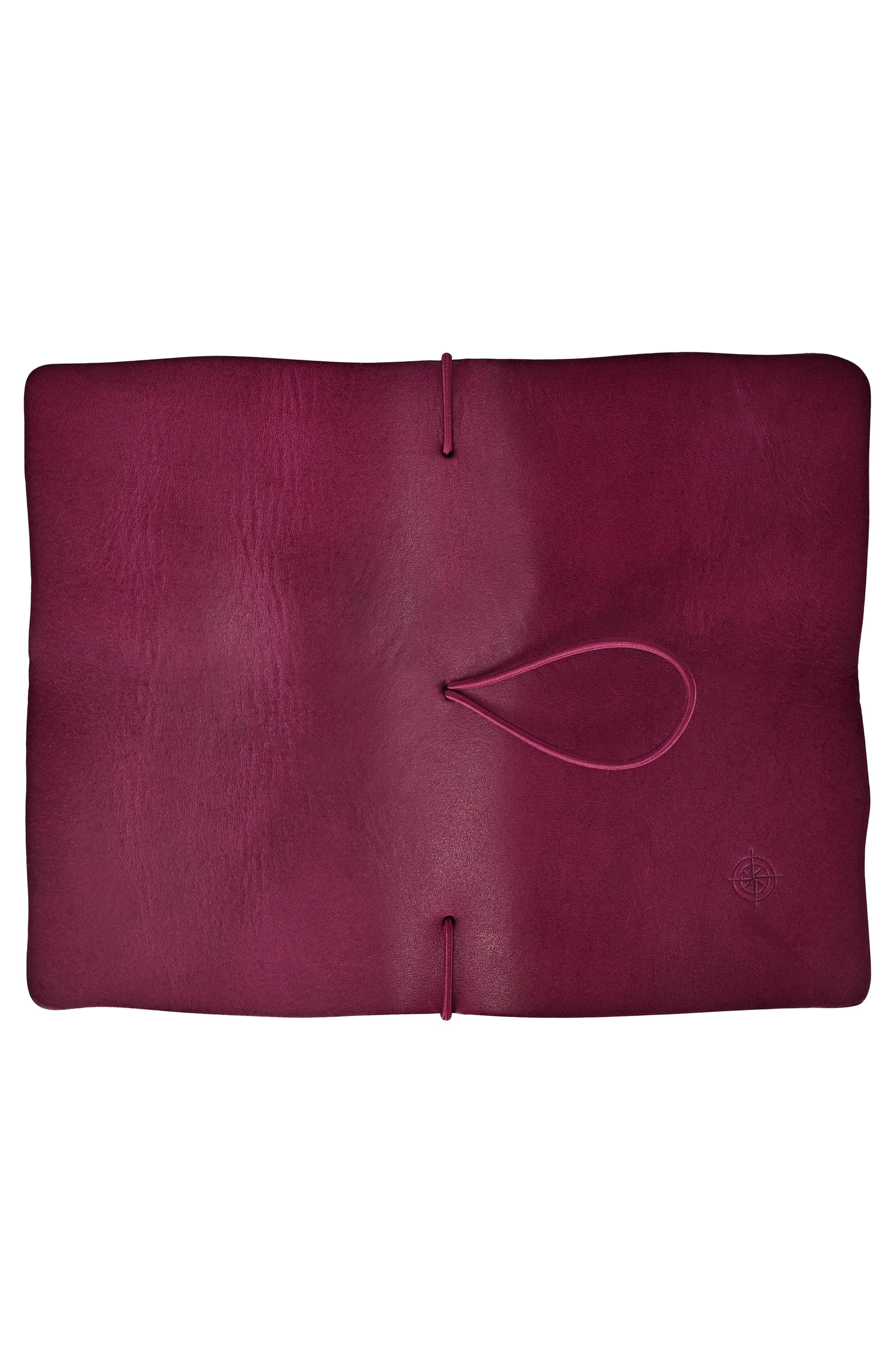 OLD TREND Nomad Leather Organizer, Alternate, color, Lilac