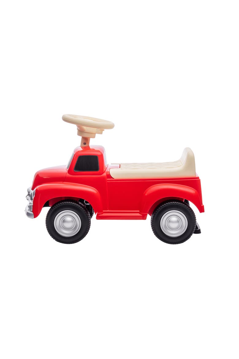Chevrolet 3100 Vintage Push Car for Toddlers, Alternate, color, RED