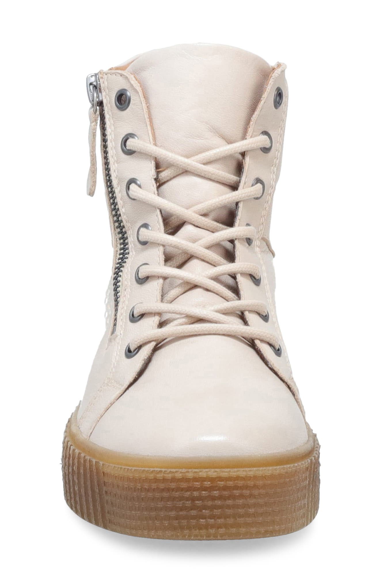 Saphire Platform Sneaker, Alternate, color, CREAM