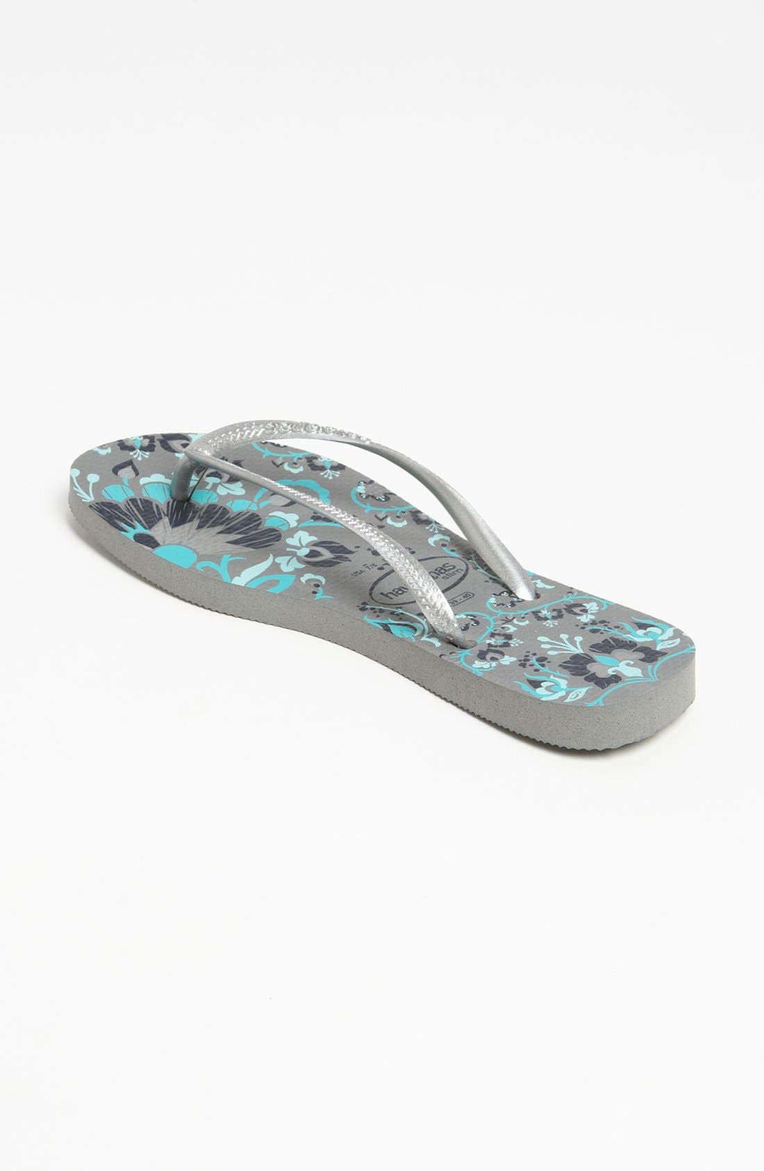 'Slim Paradisio' Sandal, Alternate, color, GREY