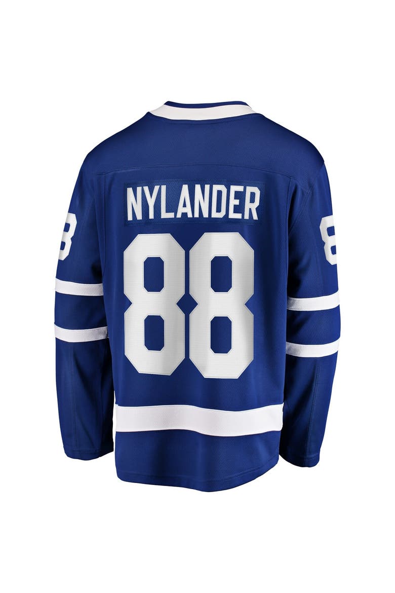 Men's Fanatics William Nylander Blue Toronto Maple Leafs Home Breakaway Player Jersey, Alternate, color, Blue