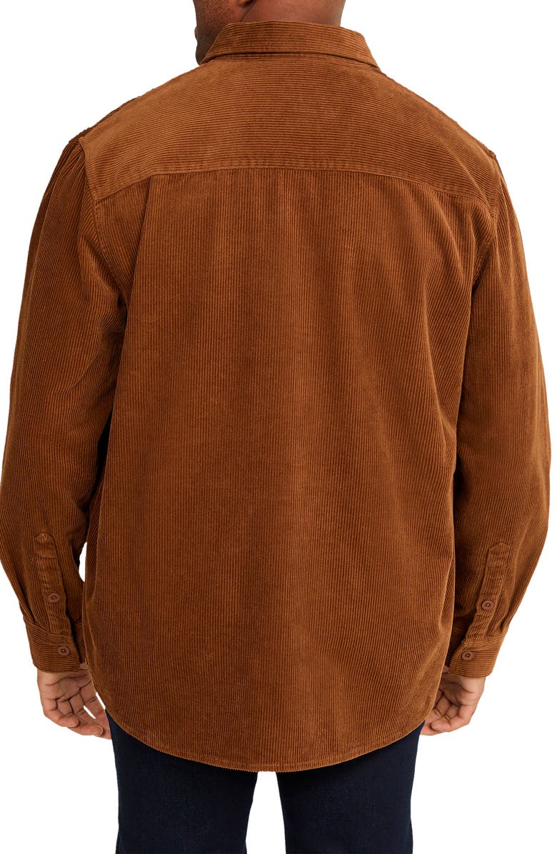 Johnny Bigg Stan Relaxed Fit Corduroy Overshirt, Alternate, color, 