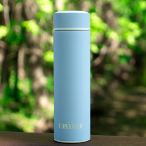 London Sip Infuser Bottle 16oz In Blue