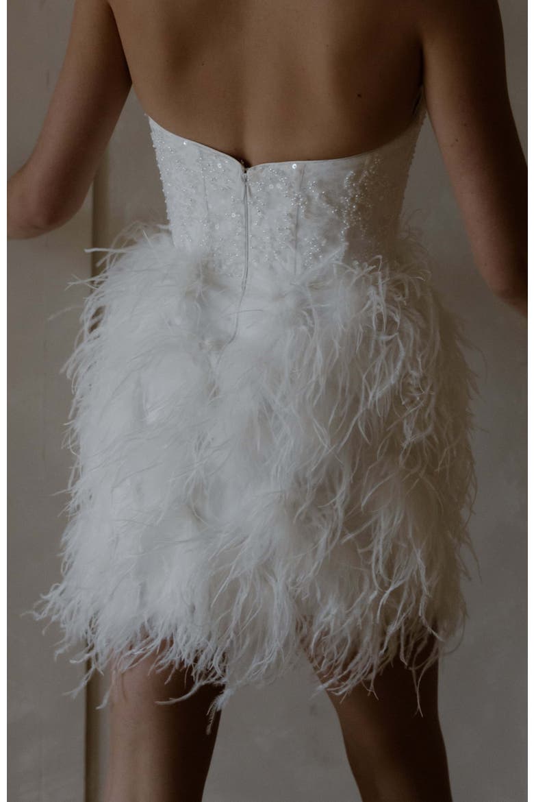 Broadway Mini Dress, Alternate, color, Ivory