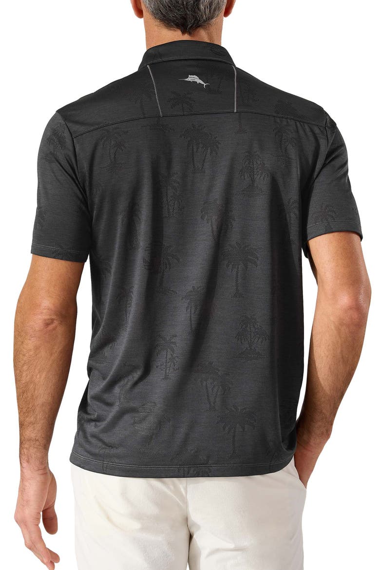 Palm Coast Palmera IslandZone® Recycled Polyester Polo, Alternate, color, BLACK