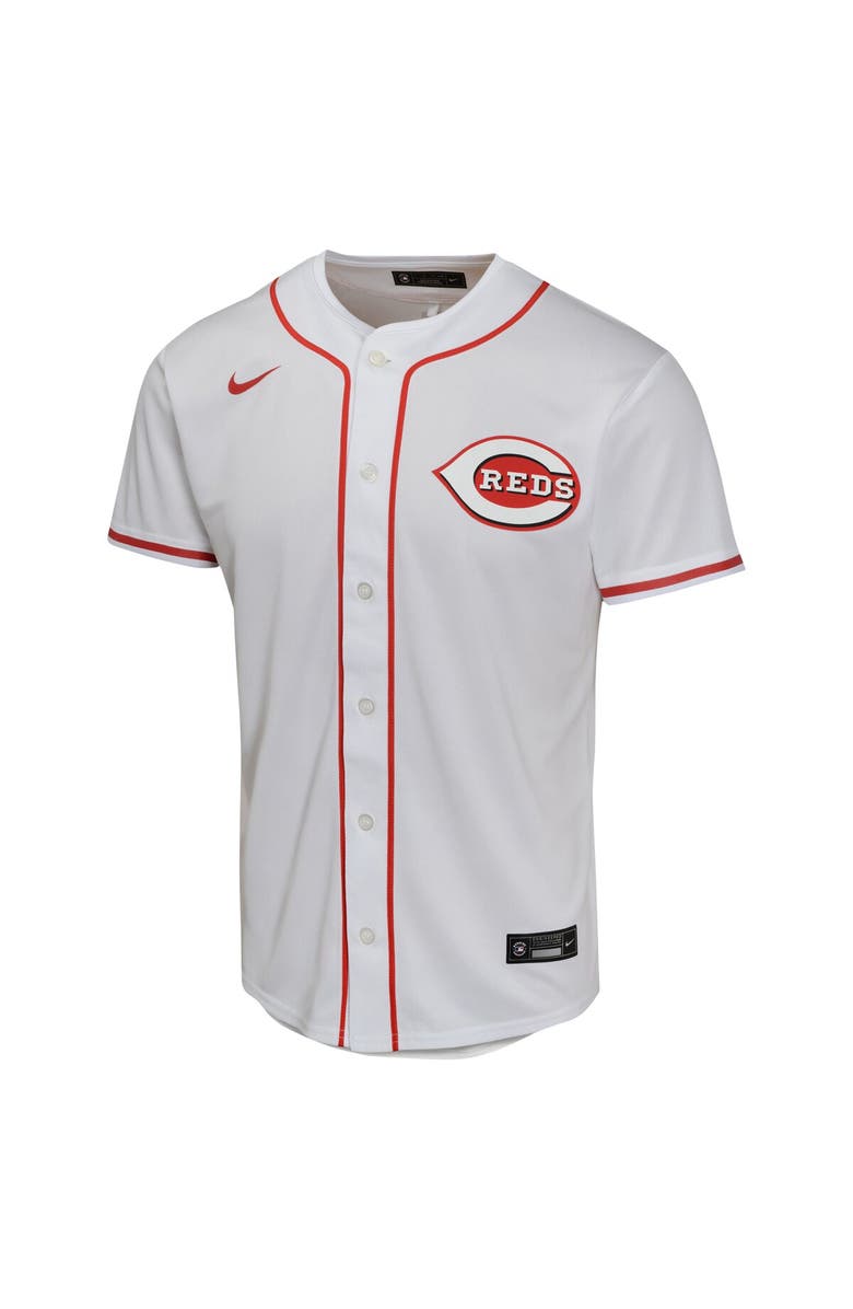 Nike Youth Nike Elly De La Cruz White Cincinnati Reds Home Game Player Jersey, Alternate, color, White