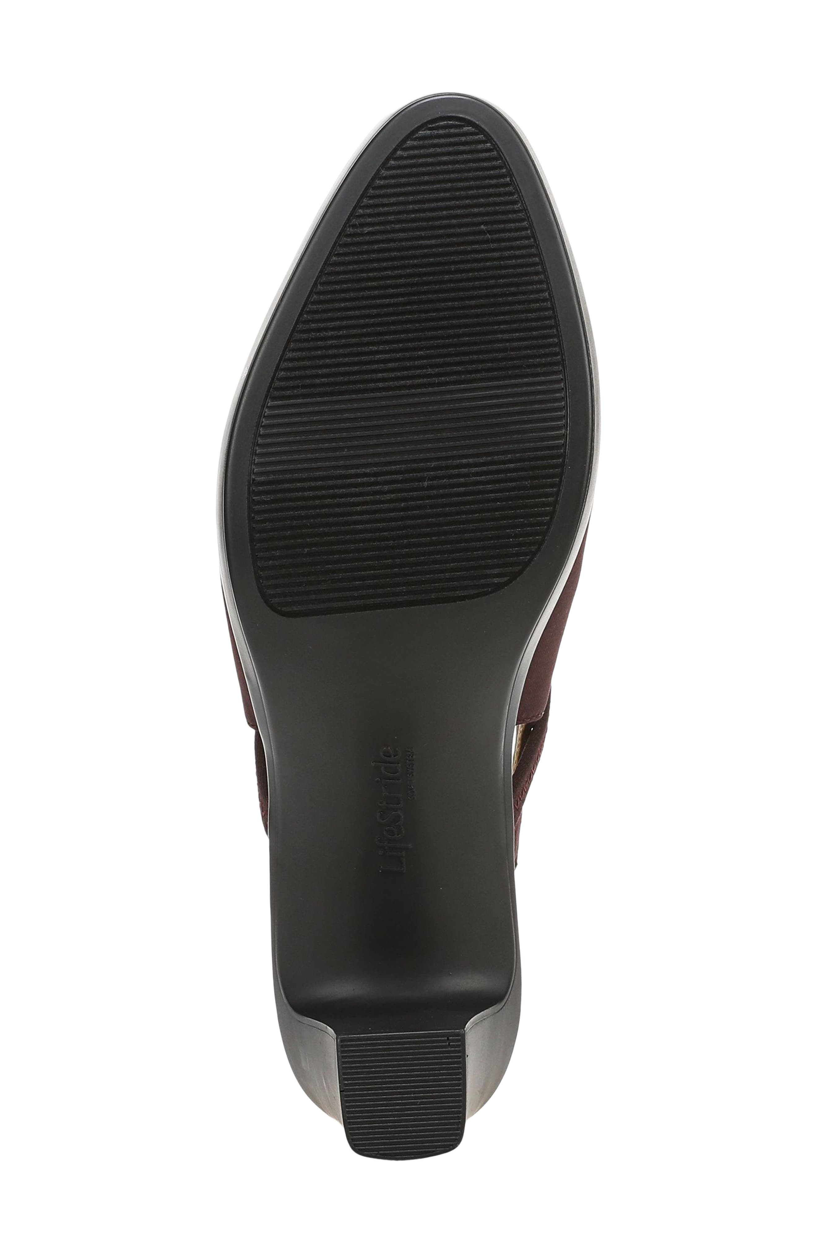 Evoke Slingback Mary Jane Platform Pump, Alternate, color, CHOCOLATE PLUM