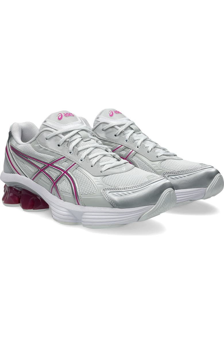 ASICS<sup>®</sup> Gender Inclusive GEL-KINETIC FLUENT<sup>™</sup> Sneaker, Main, color, White/ Pure Silver