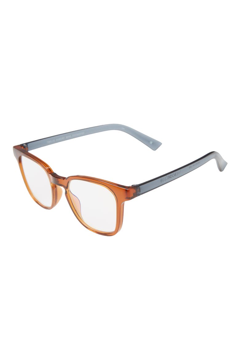 Twelve Hungry Bens 49mm Blue Light Blocking Reading Glasses, Alternate, color, CLAY SPRUCE