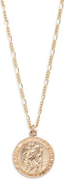 Nashelle Saint Christopher Pendant Necklace