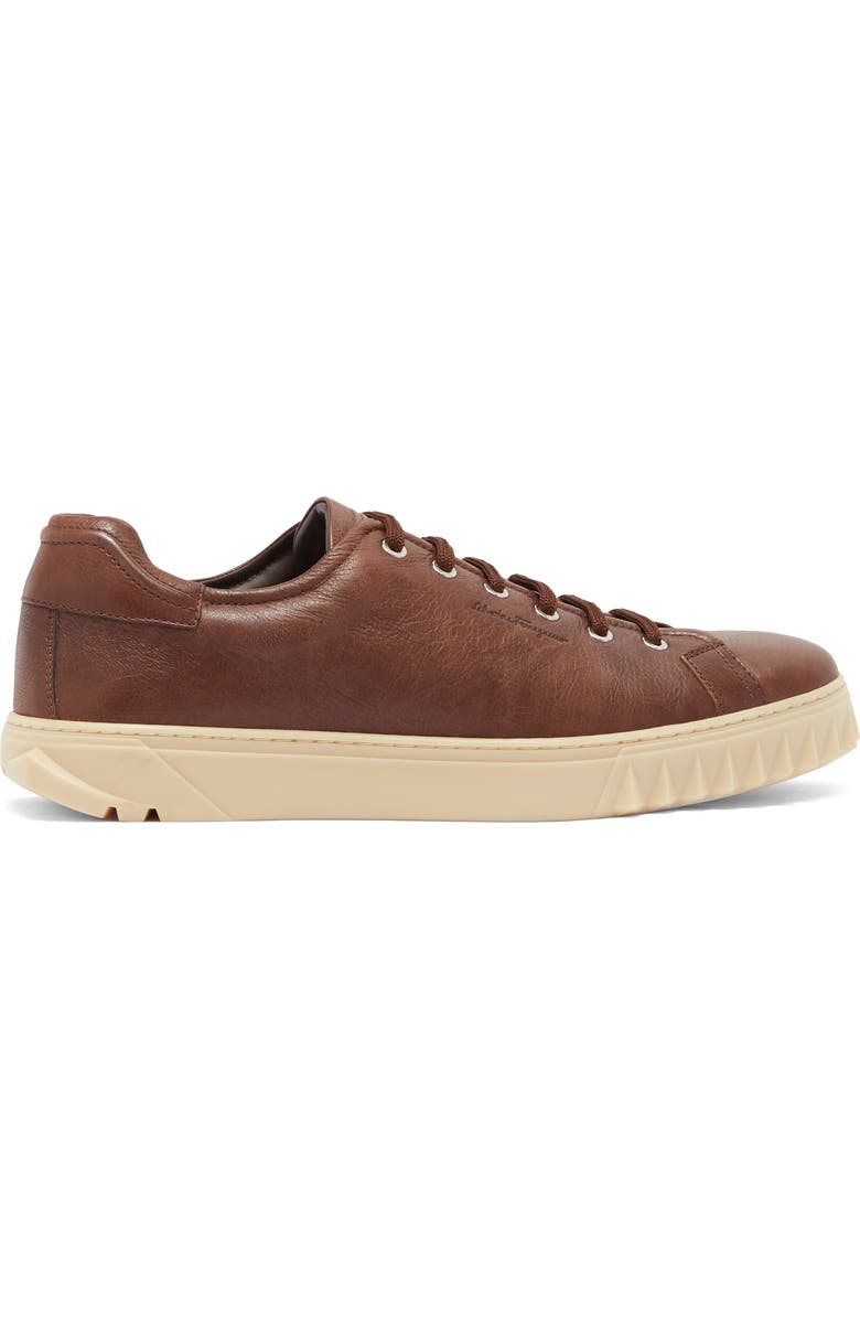 FERRAGAMO Cube Leather Sneaker, Alternate, color,