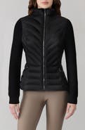 Soia & Kyo Bexley Mixed Media 700 Fill Power Down Puffer Jacket