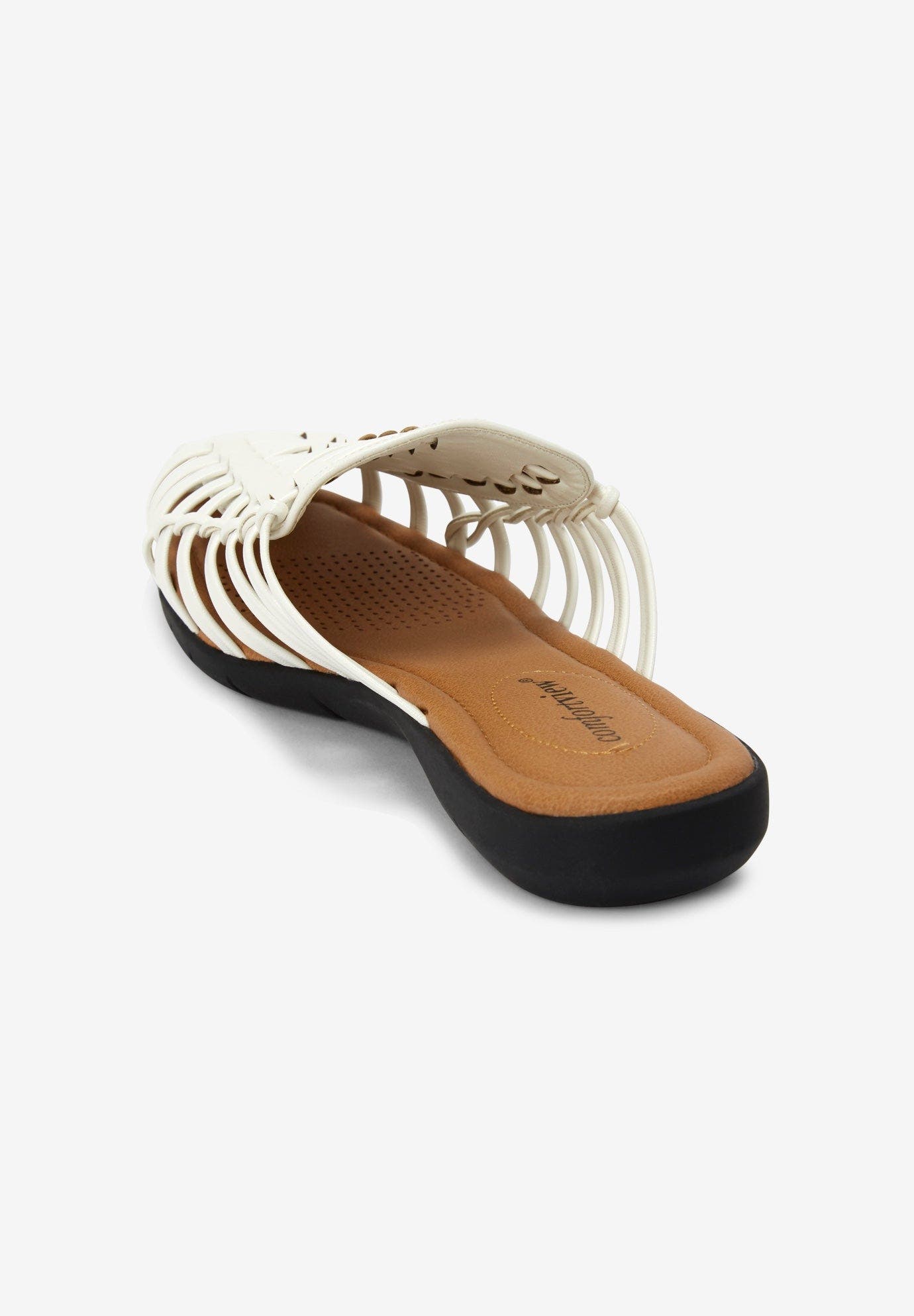 The Wendy Slip On Mule, Alternate, color, WHITE