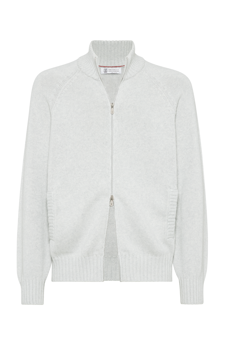 Brunello Cucinelli Chiné cardigan, Main, color, 