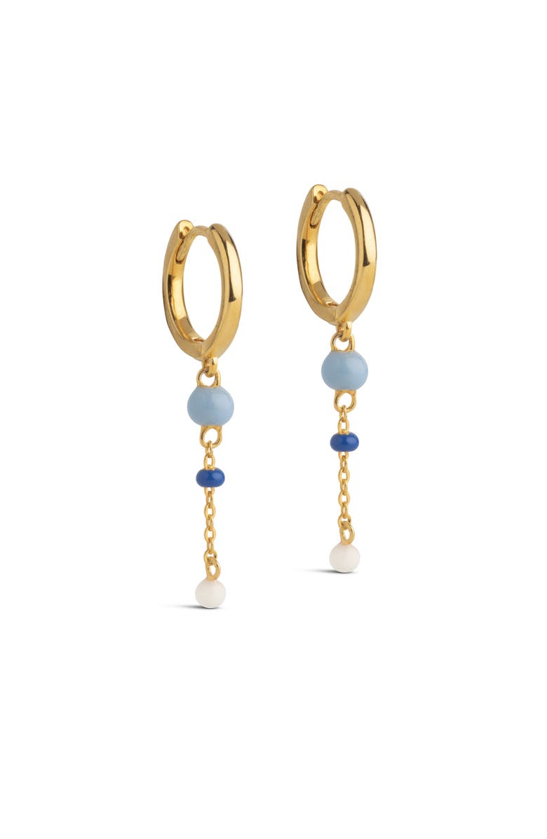 Enamel Copenhagen Lola Bold Hoops, Main, color, Marine