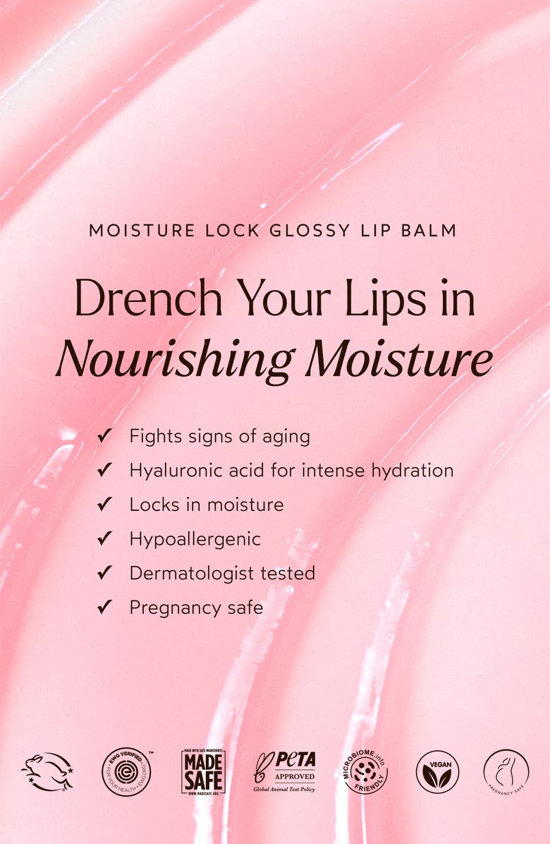 Moisture Lock Glossy Balm Duo $48 Value