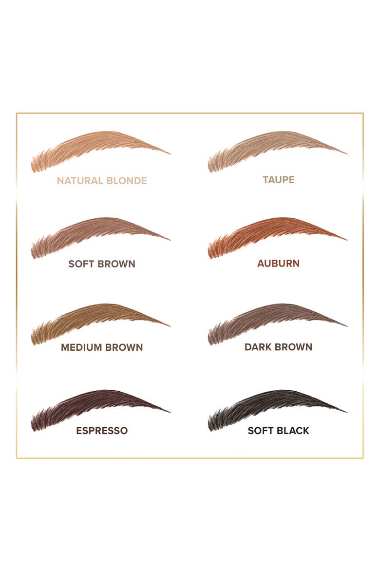 Pomade in a Pencil Brow Shaper & Filler, Alternate, color, SOFT BLACK