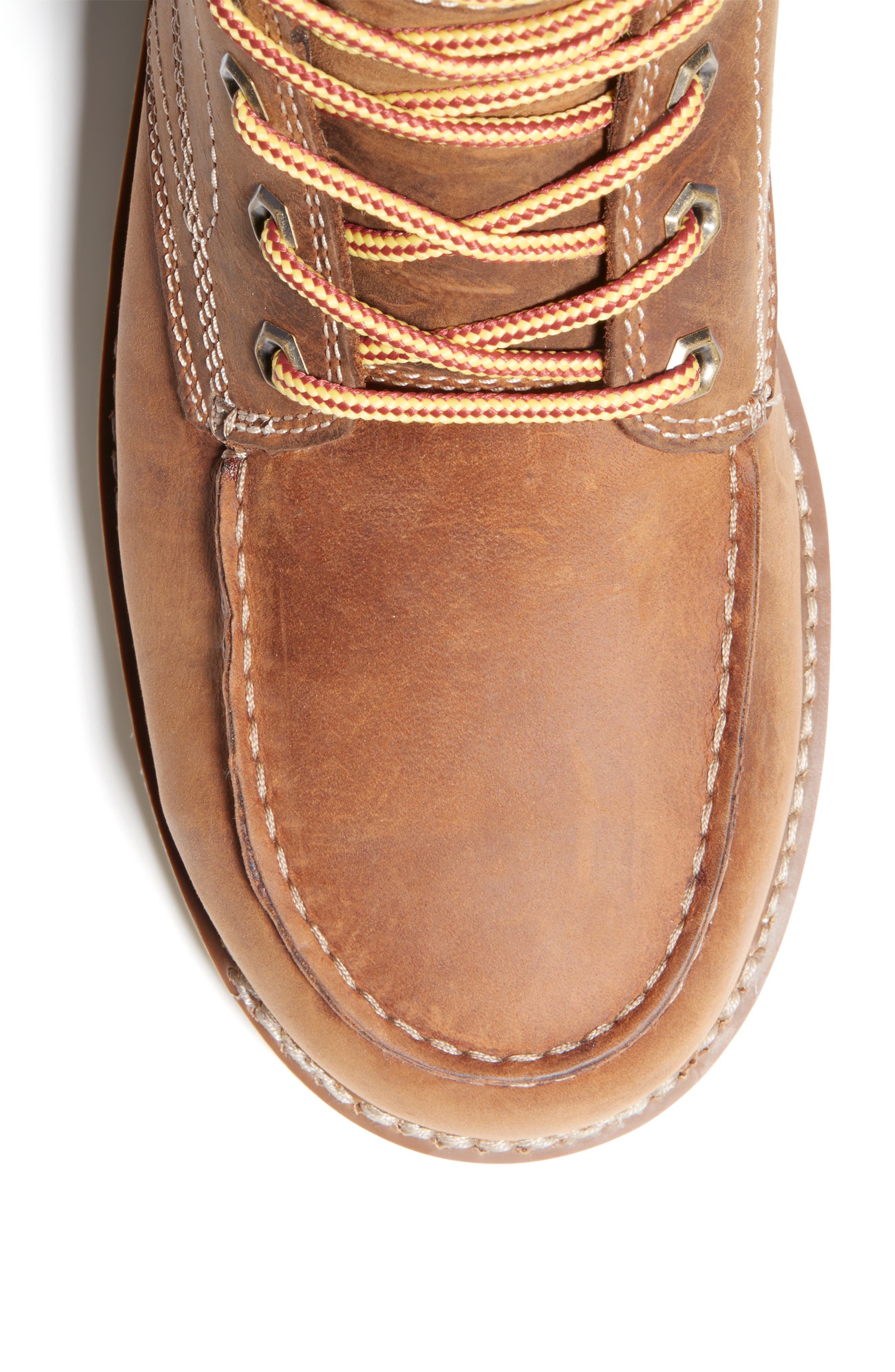 Gridworks 6" Waterproof Work Boot, Alternate, color, BROWN
