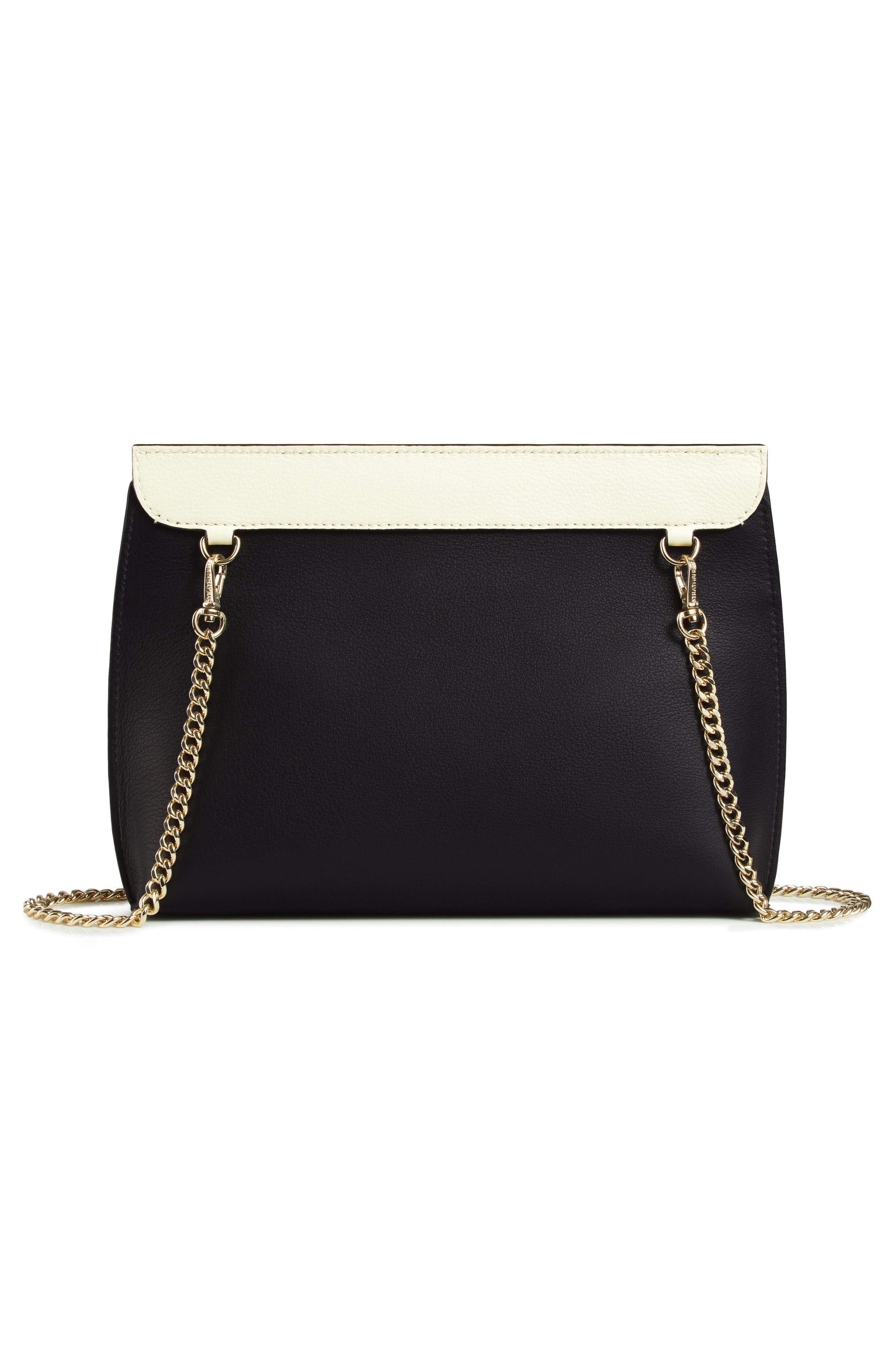 Strathberry East/West Stylist Keyhole Leather Clutch, Alternate, color, 