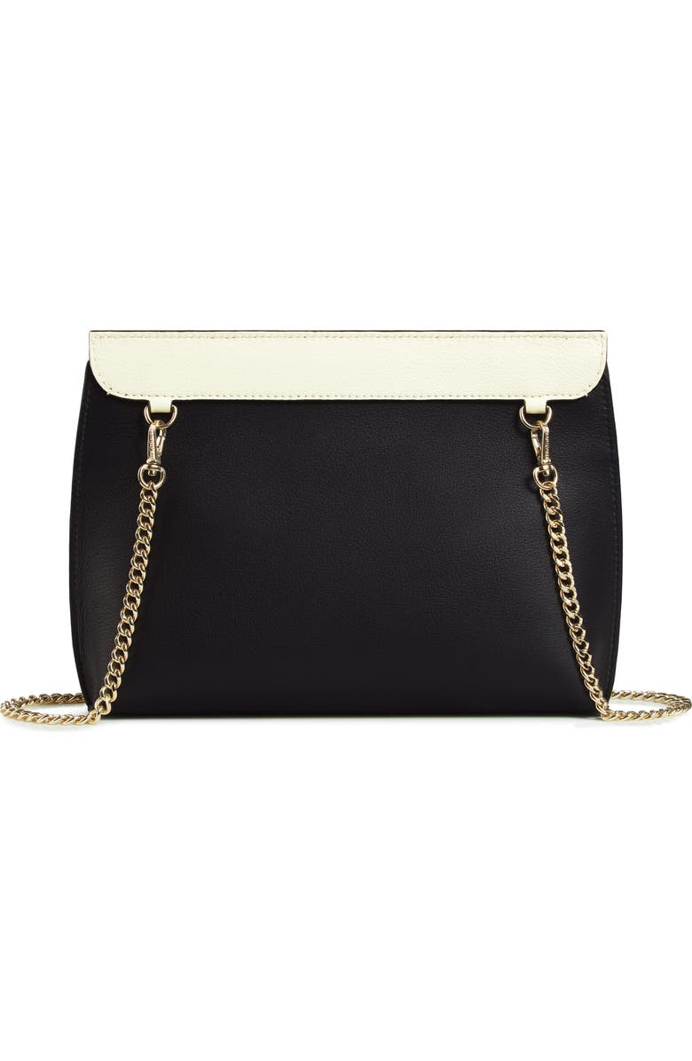 Strathberry East/West Stylist Keyhole Leather Clutch, Alternate, color,