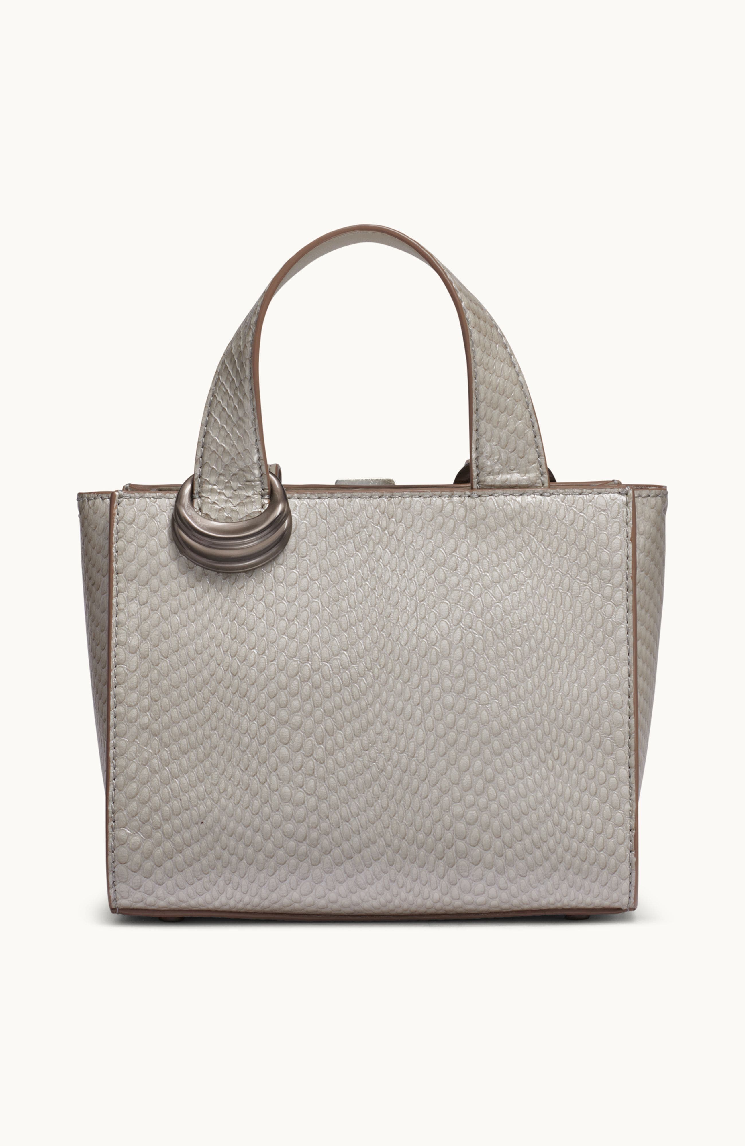 Donna Karan New York Hewlett Snake Crossbody, Alternate, color, Zinc