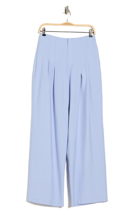 High Rise Pleated Wide Leg Pants