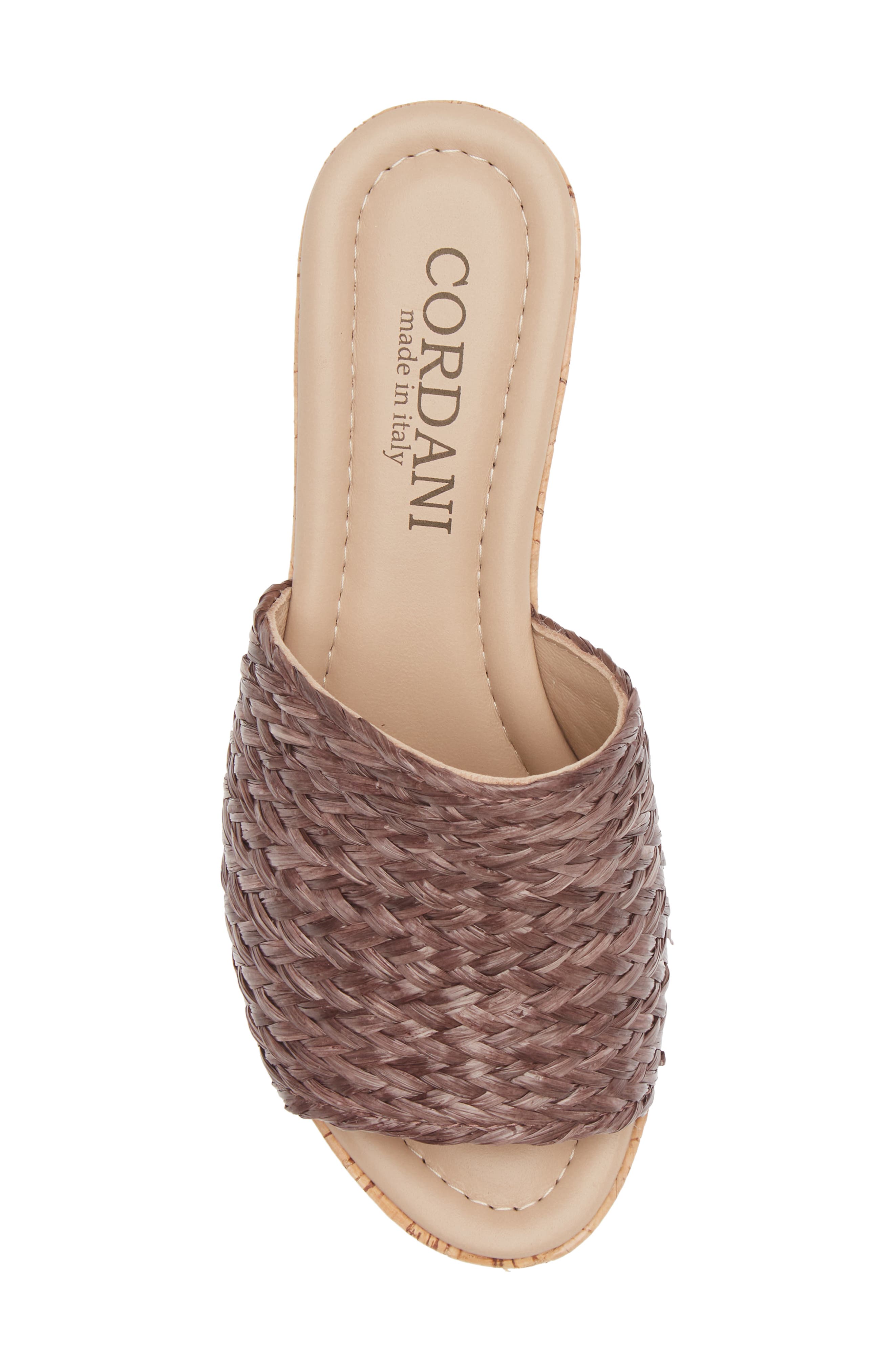 Cordani Deanna Platform Wedge Slide Sandal, Alternate, color, 