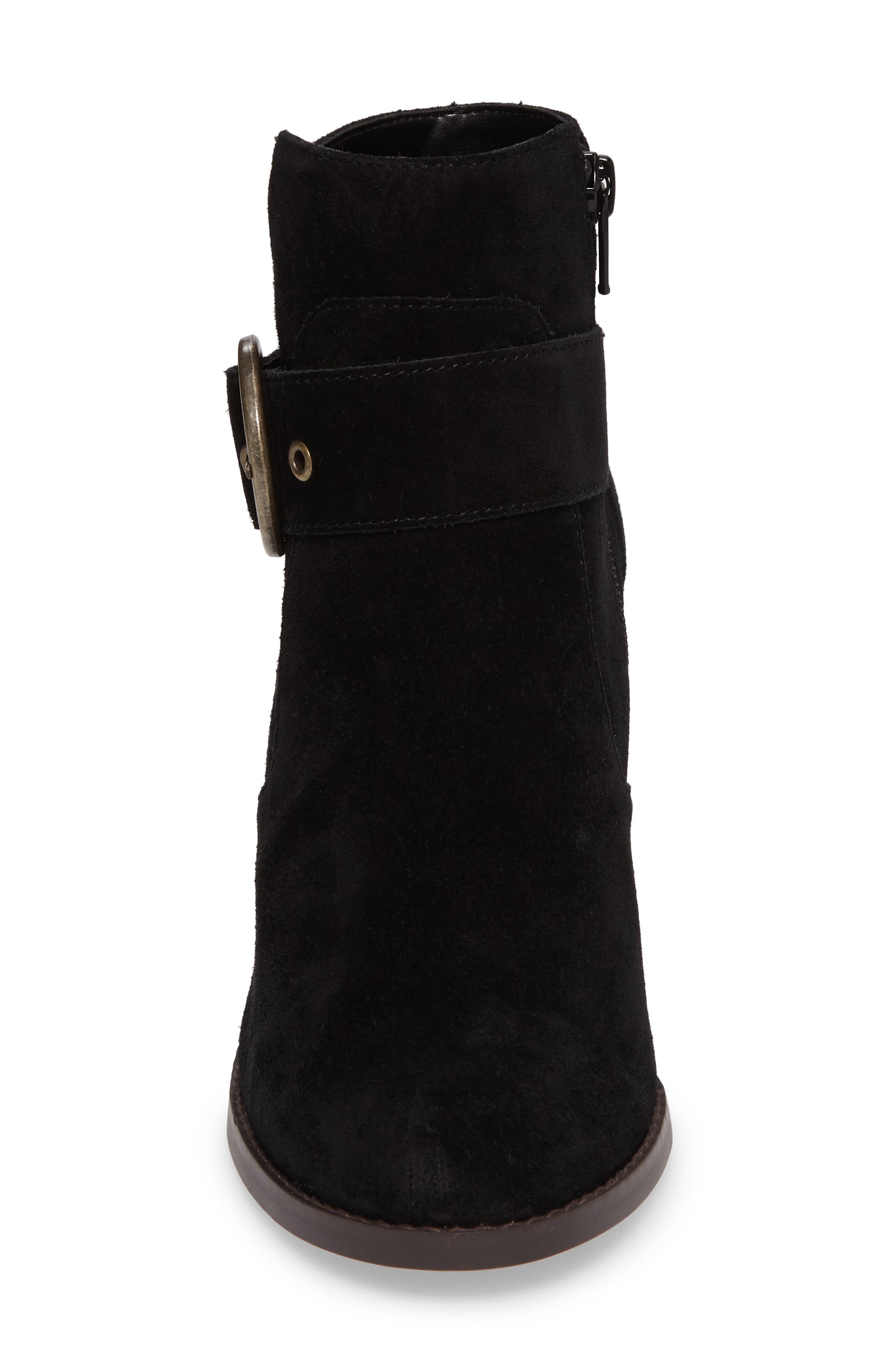 Grove Buckle Bootie, Alternate, color, BLACK