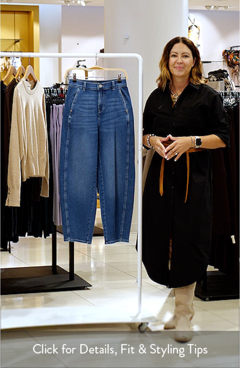 High Waist Barrel Jeans, sales video thumbnail