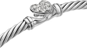 Cable Collectibles<sup>®</sup> Diamond Heart Bracelet