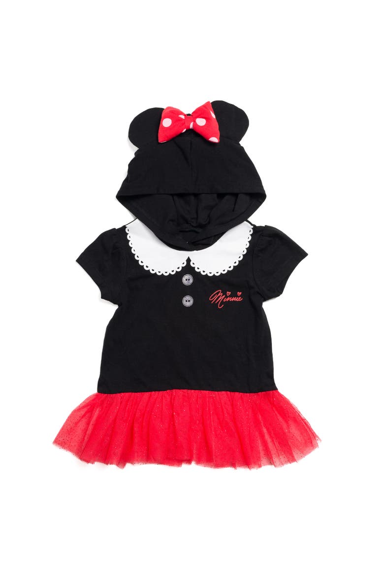 Minnie Mouse Cosplay 2-Piece Hooded Tee and Leggings Set, Alternate, color, Minnie Mouse Red
