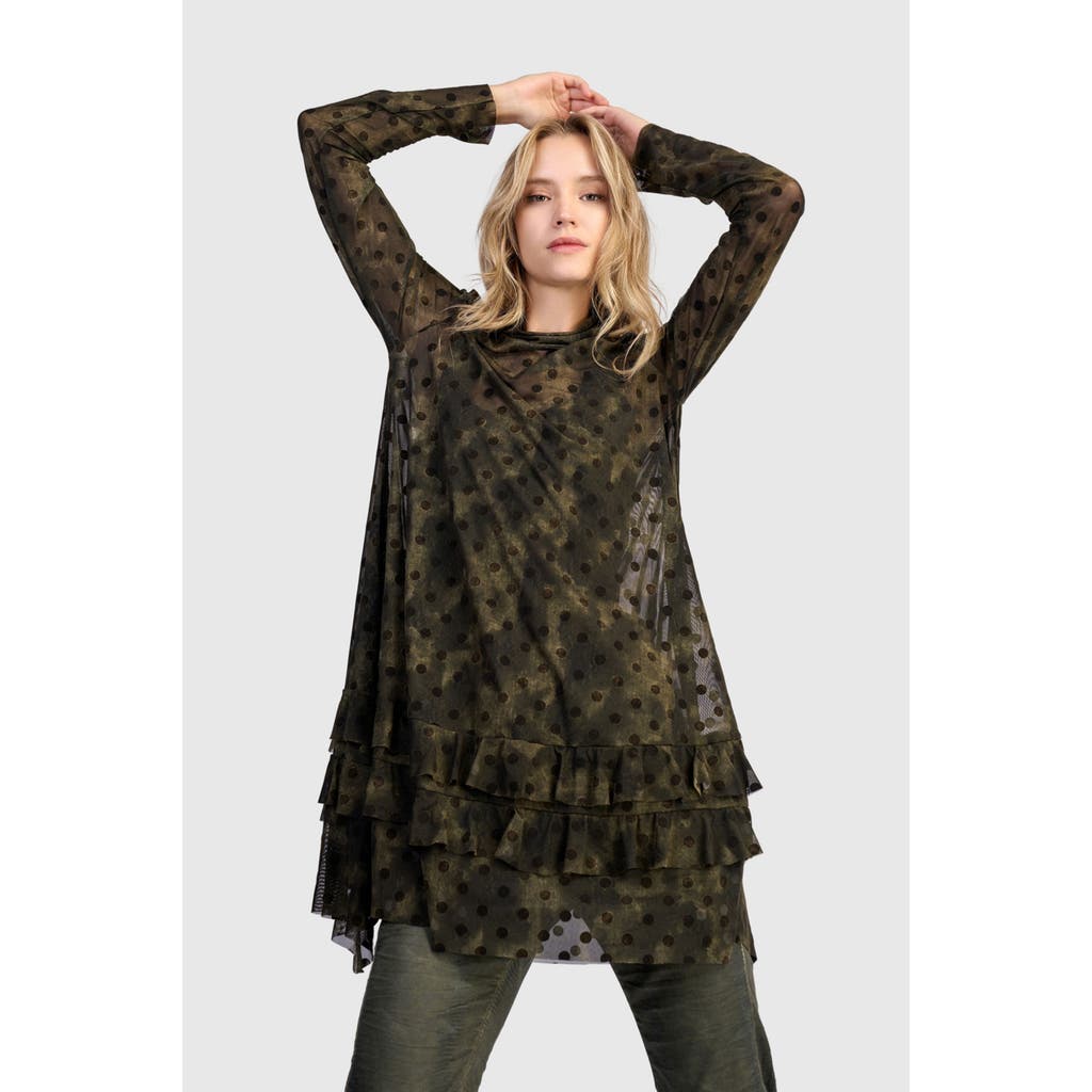 Alembika Eph Mesh Top In Green