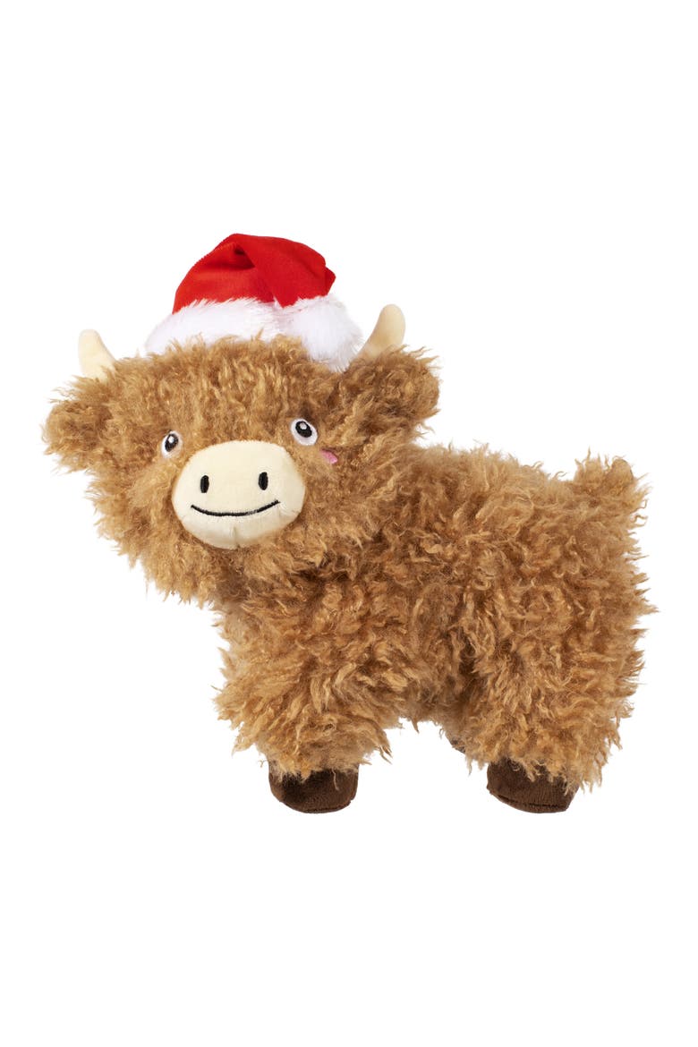 Highland Holidays Plush Squeaker Dog Toy, Main, color, NO COLOR