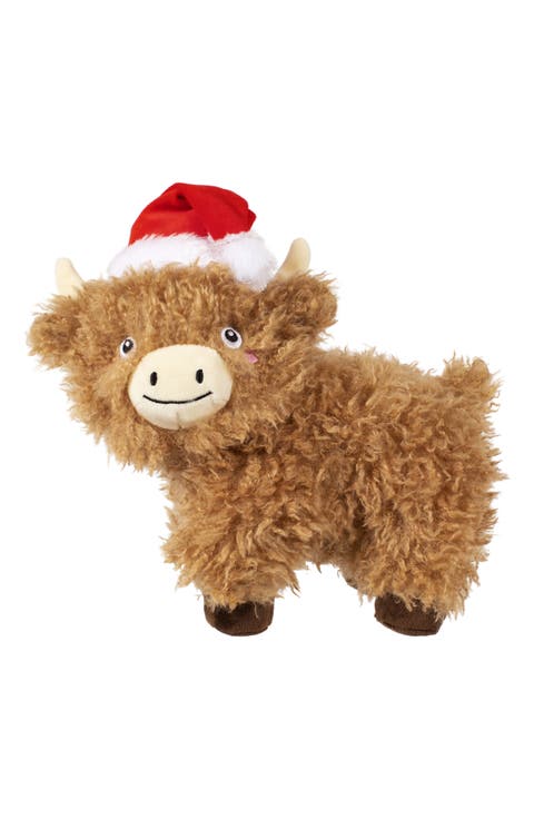 Highland Holidays Plush Squeaker Dog Toy