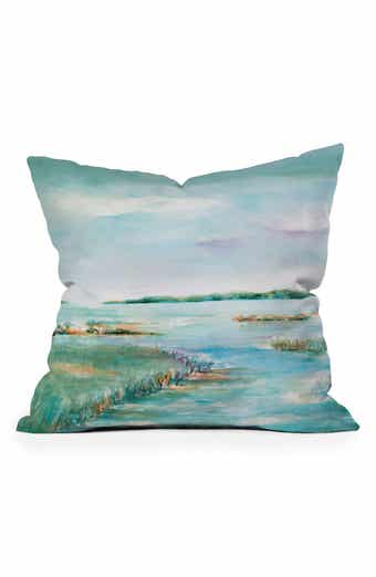 On The Marsh Throw Pillow