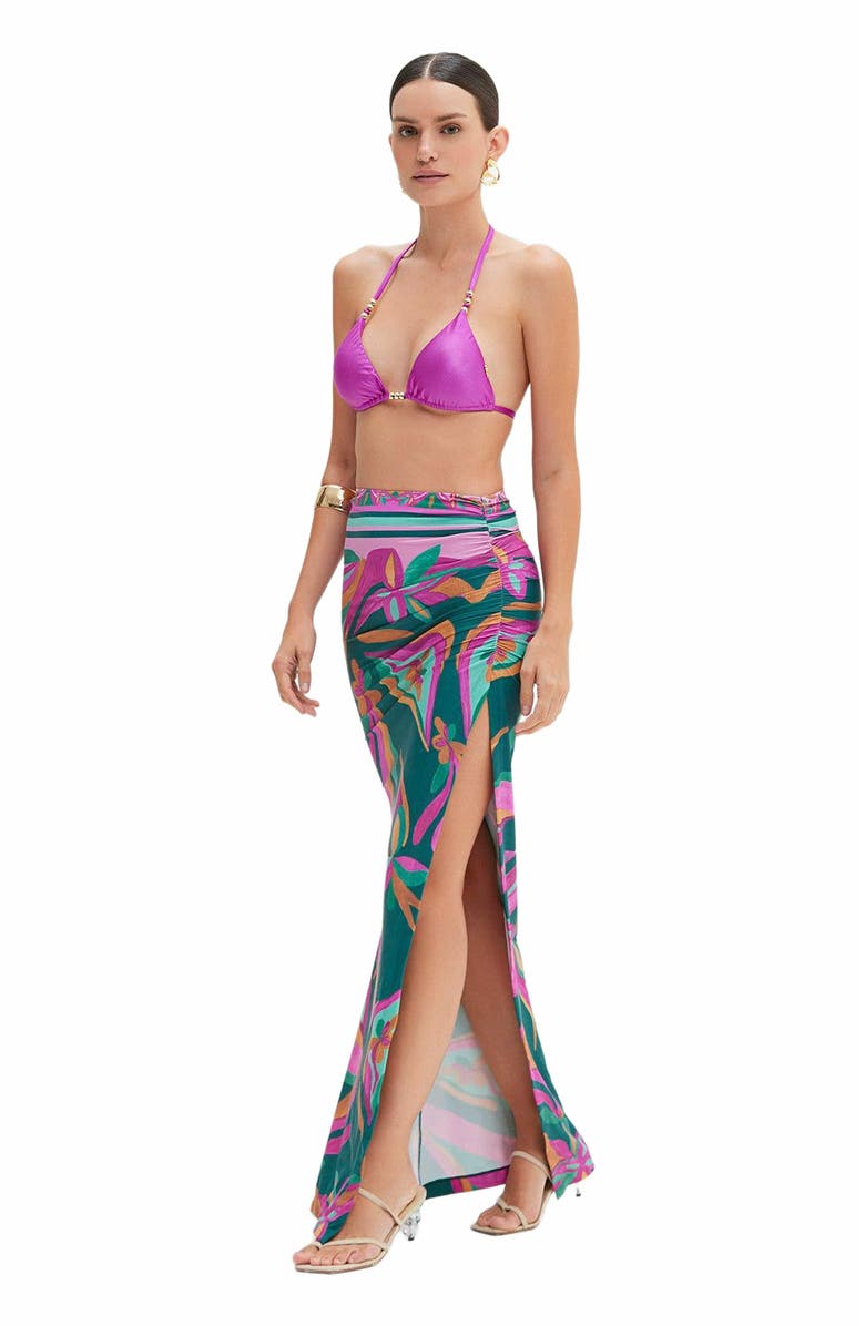 PatBO Aljezur Maxi Skirt, Alternate, color, 