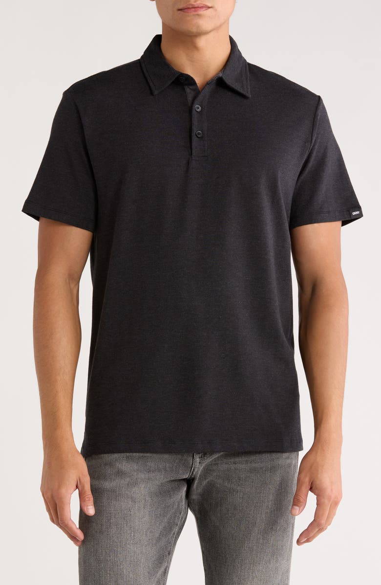 DKNY SPORTSWEAR Metropolis Polo, Main, color, Black