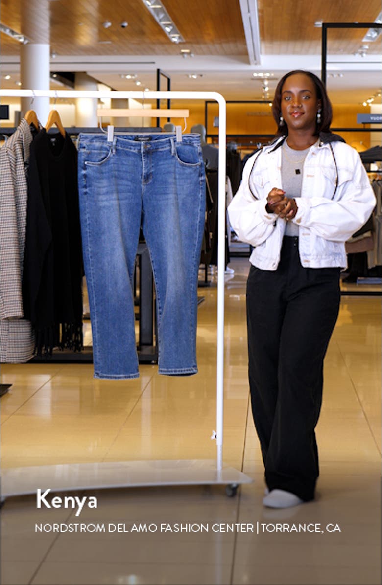 Kennedy Crop Straight Leg Jeans, sales video thumbnail