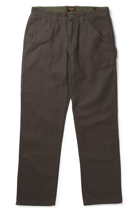 Bison Cotton Canvas Carpenter Pants