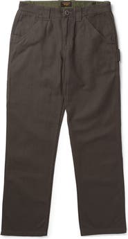 Seager Co Bison Cotton Canvas Carpenter Pants